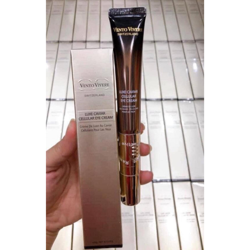 Kem Dưỡng Da Vùng Mắt Vento Vivere Switzerland Luxe Caviar Cellular Eye Cream 20g