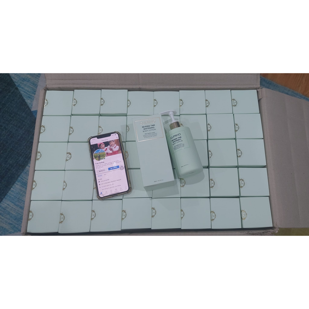 Kem dưỡng da body GUMIHO HÀN QUỐC -  kem dưỡng thể hương nước hoa cho làn da trắng khoẻ tự nhiên