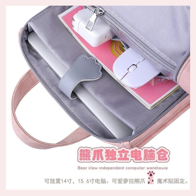 Túi đựng laptop đeo vai có quai xách LB