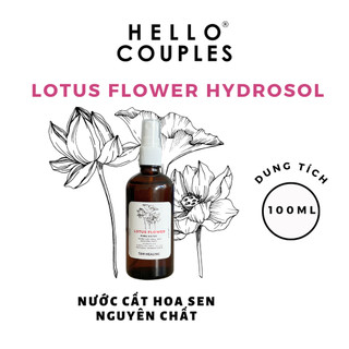 Nước cất hoa sen nguyên chất Lotus Flower Hydrosol Handmade
