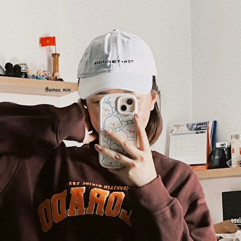 Nón Tommy Baseball Cap - Trắng