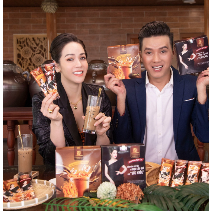 Cà phê nấm linh chi Cà phê đông trùng hạ thảo Laura Sunshine Nhật Kim Anh thơm ngon đậm vị - Laura Coffee