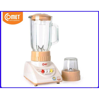 Máy xay sinh tố cối thủy tinh 1.25l comet cm9956