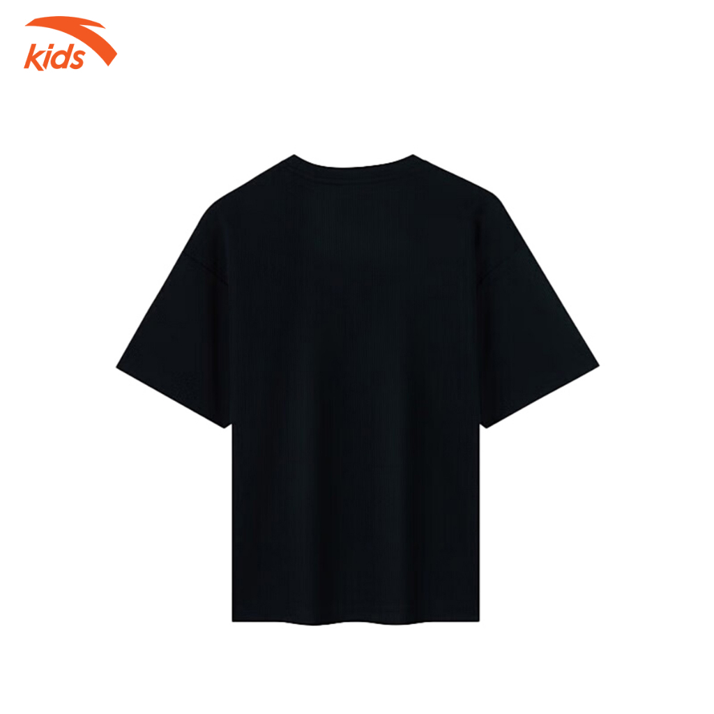 Áo phông thể thao bé trai Anta Kids vải polyester co giãn 4 chiều, thoáng khí W352327141