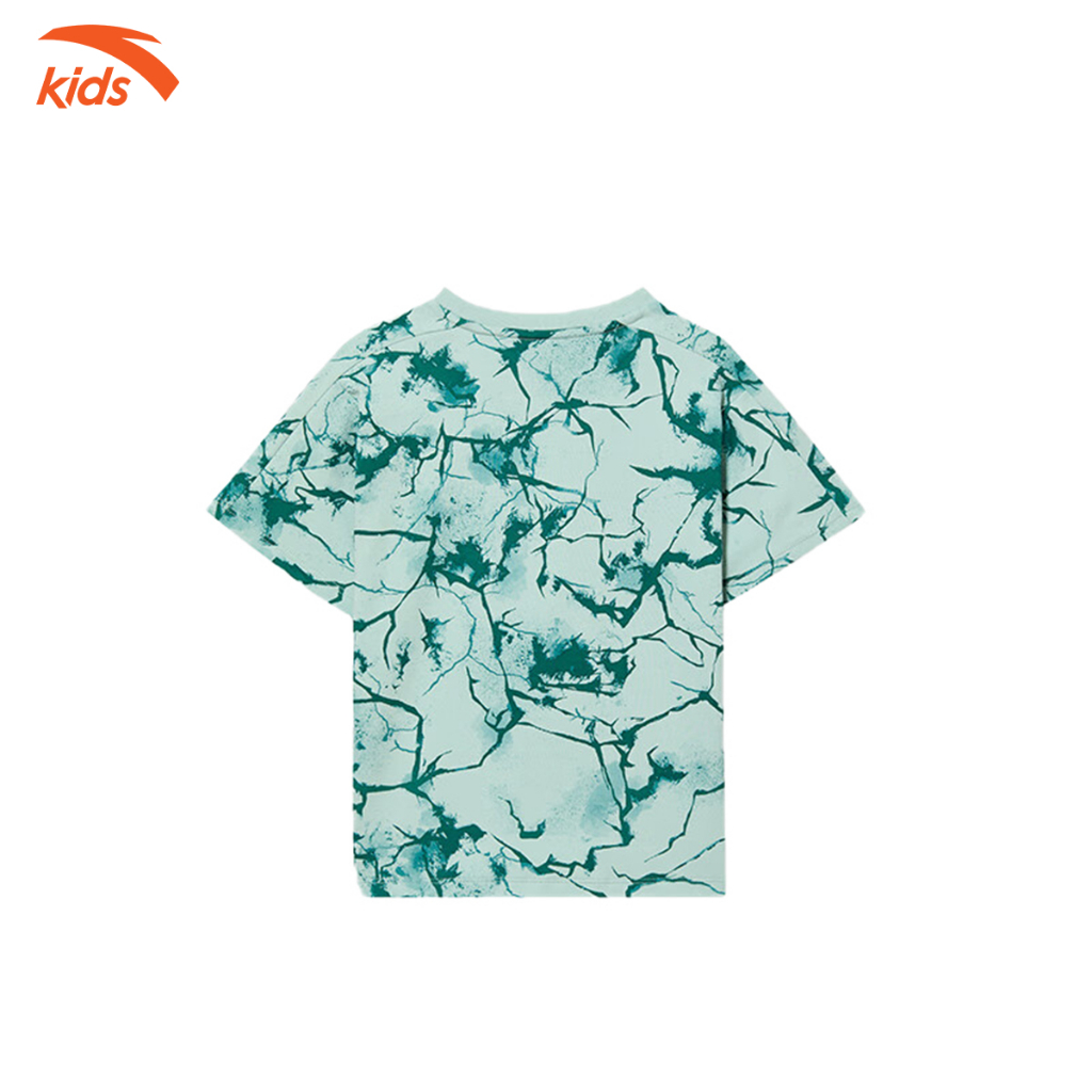 Áo phông thể thao bé trai Anta Kids vải cotton, thoáng khí W352329136