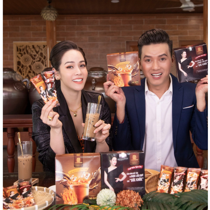 Cà phê đông trùng hạ thảo cà phê nấm linh chi Laura Sunshine Nhật Kim Anh thơm ngon đậm vị hảo hạng