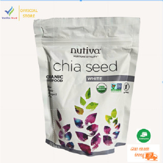 Hạt chia seed trắng nutiva 340g