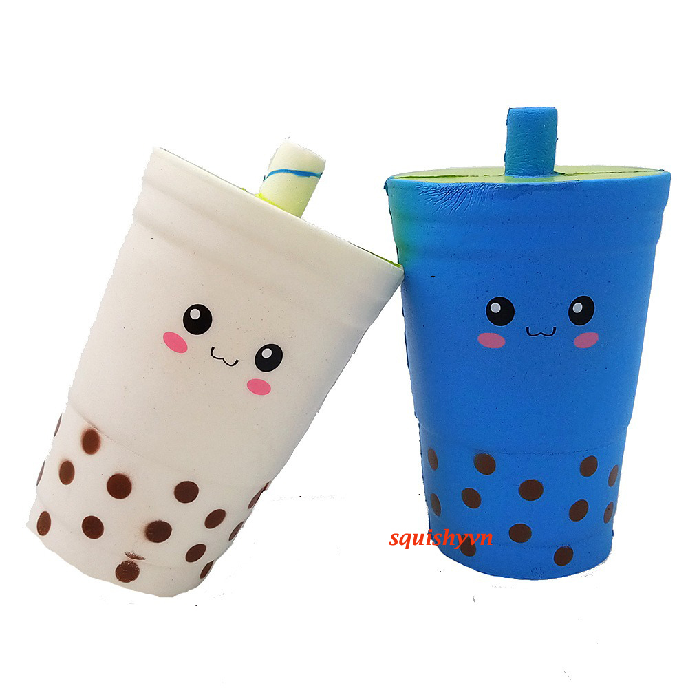 Squishy CỐC TRÀ SỮA mềm dẻo⚡ HOT TREND ⚡ Squishy Mochi Cute, Đồ Chơi Xả Stress Dễ Thương Xua Tan Căng Thẳng slam slime