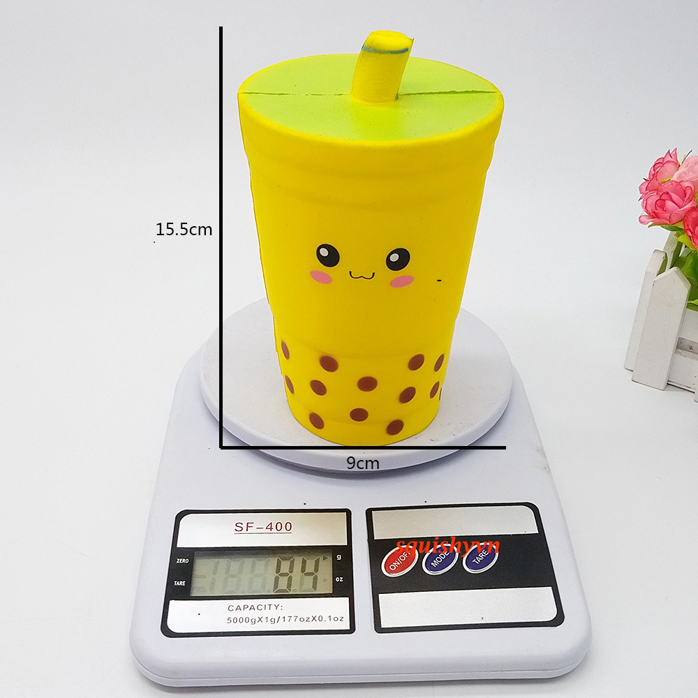 Squishy CỐC TRÀ SỮA mềm dẻo⚡ HOT TREND ⚡ Squishy Mochi Cute, Đồ Chơi Xả Stress Dễ Thương Xua Tan Căng Thẳng slam slime