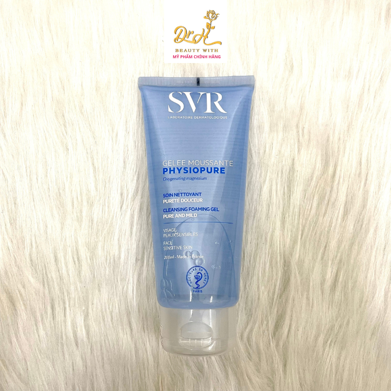 Sữa rửa mặt SVR cho da nhạy cảm SVR Physiopure Gelee moussante