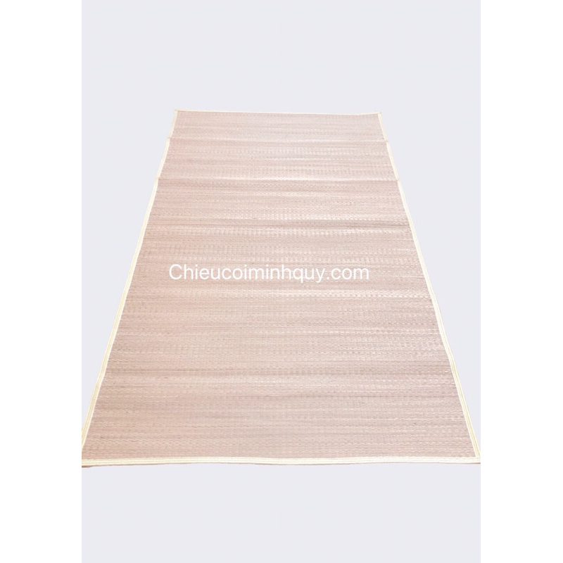 Chiếu Cói Trắng 1m8x2m Cao Cấp Bo Viền