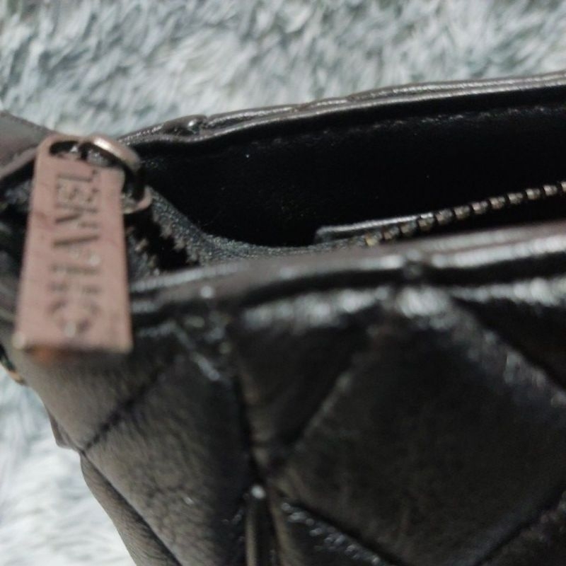 Túi H43 si hiệu CH*N*L chuẩn xịn da dê 30-33cmx25cmx10cm