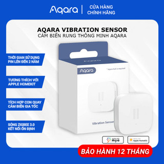 Cảm Biến Rung AQARA Tích Hợp Con Quay Hồi Chuyển Nhận Diện Sự Dịch Chuyển, Phát Hiện Rung Động, Cảnh Báo Lên App DJT11LM