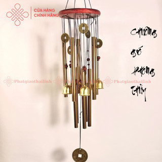Chuông gió phong thủy 10 thanh 5 chuông - cửa hàng phật giáo thái linh