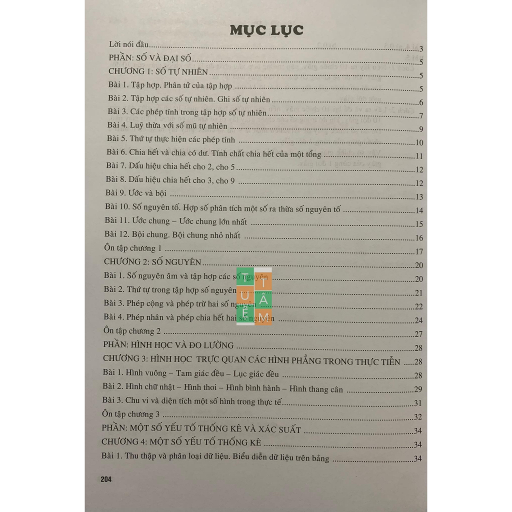 Sách - 500 bài tập cơ bản và nâng cao Toán 6
