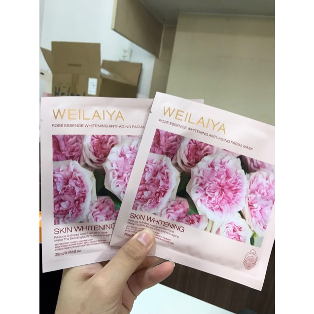 Mặt Nạ Trắng Da Weilaiya  - Full Hộp