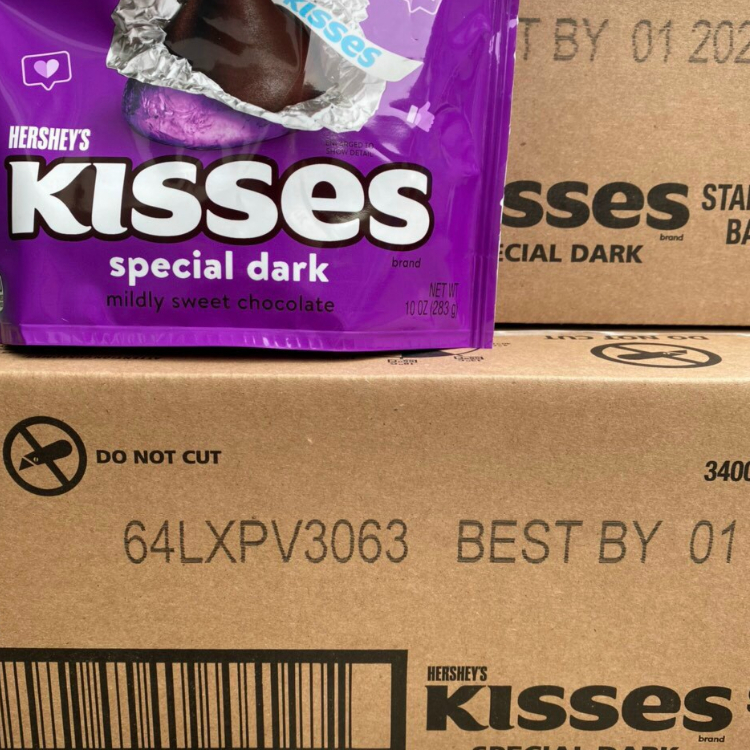 Kẹo Socola Hersheys Kisses Ú túi 283gr Mỹ - Date T3/2024