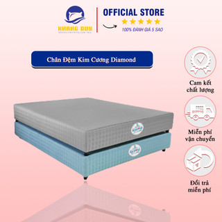 Divan giường khách sạn đệm khang duy - chân đệm kim cương diamond tăng tính thẩm mỹ tiết kiệm không gian và diện tích