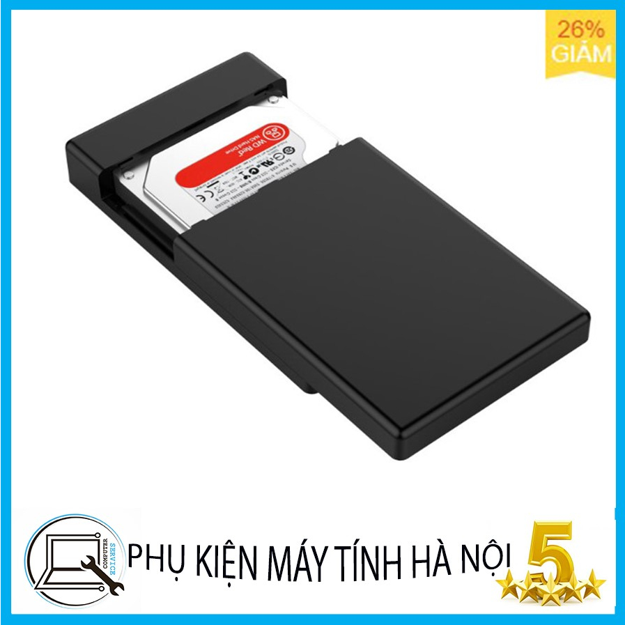 Box ổ cứng HDD 3.5" USB 3.0 Type C Orico nhận 18TB
