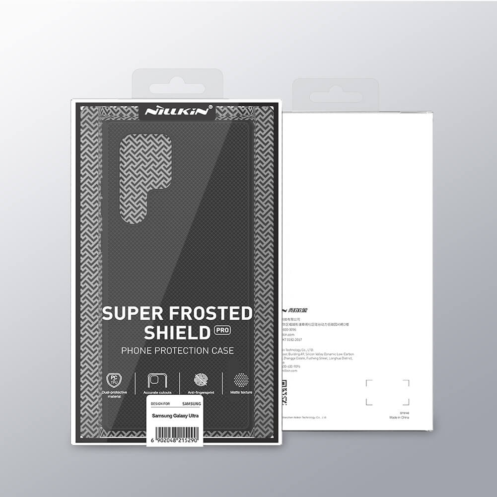 Ốp lưng sần chống sốc cho Samsung Galaxy S23 Ultra hiệu Nillkin Super Frosted Shield Pro - Hotphukien phân phối