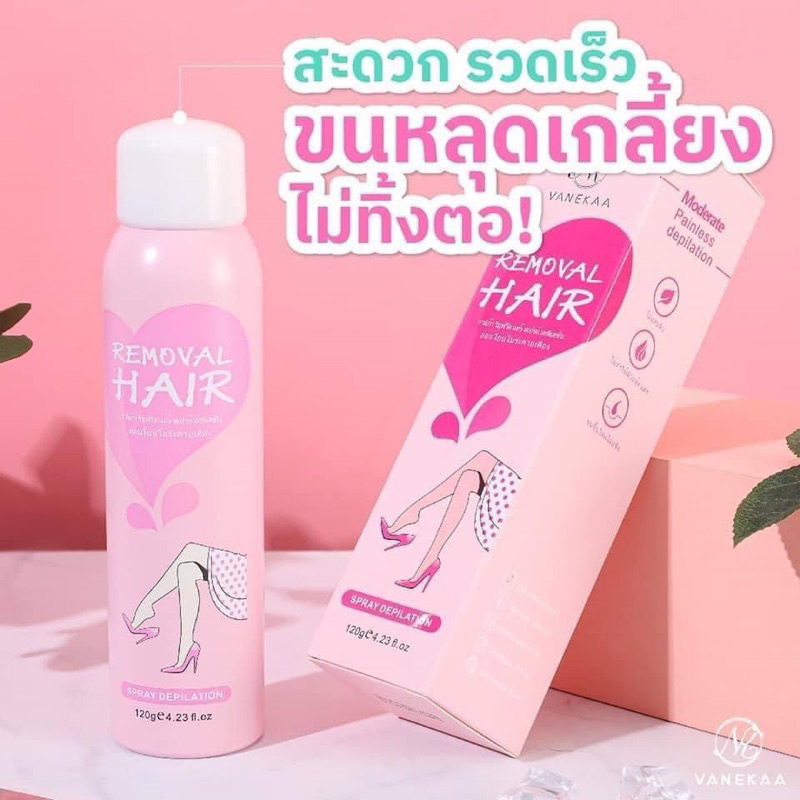 xịt tẩy lông VANEKKA Thái Lan