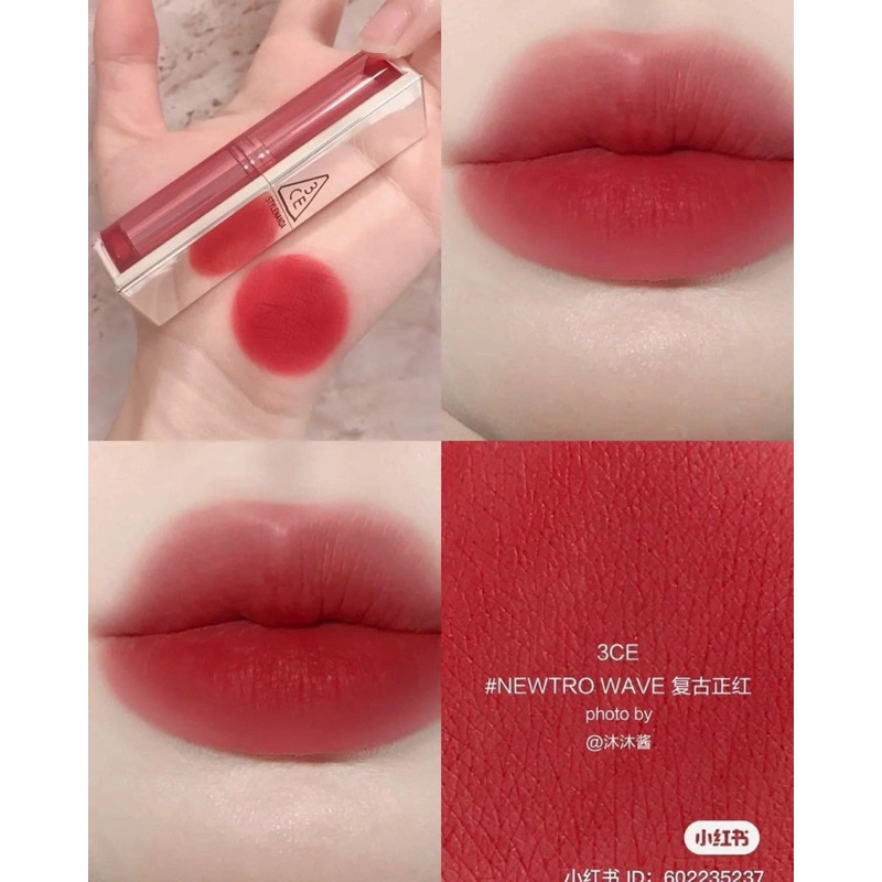 Son 3CE Blur Matte Lipstick mịn lì, mờ ảo, nhẹ tênh 4g