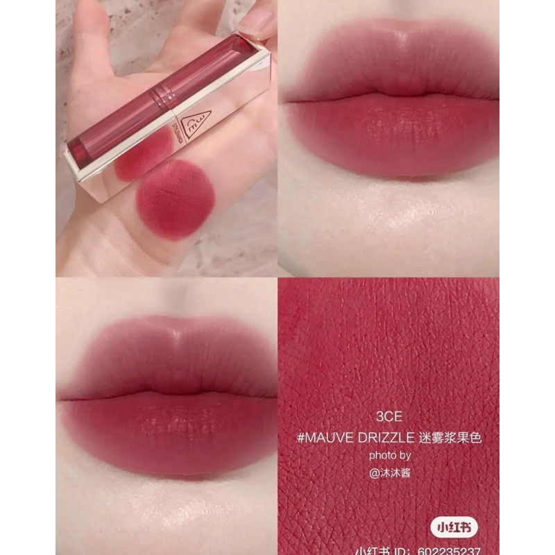 Son 3CE Blur Matte Lipstick mịn lì, mờ ảo, nhẹ tênh 4g