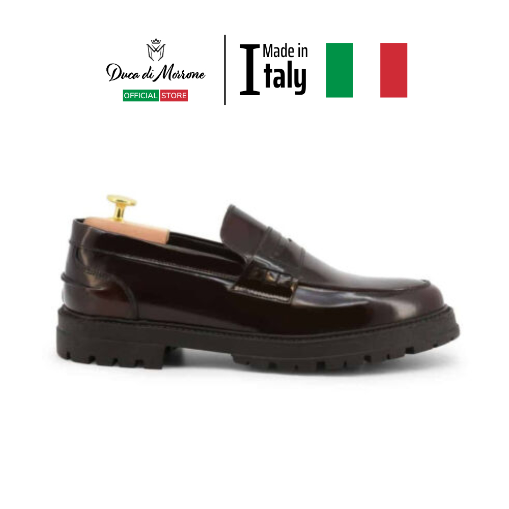 Giày Lười Tây Nam Loafer Da Lộn DUCA DI MORRONE Cao Cấp - Sản xuất và nhập khẩu CHÍNH HÃNG tại Ý_ZENO-ABRAS