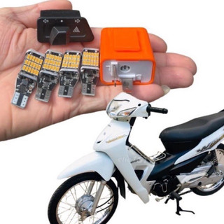 Bộ Hazard Nháy 4 Bóng Xi Nhan Cho Các Dòng Xe Siêu Sáng