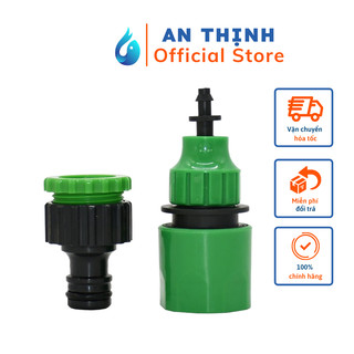 BỘ KHỚP NỐI NHANH REN 21/27 SANG ỐNG 6MM & 8MM GỒM CẢ KHỚP NỐI VỚI VÒI NƯỚC GIA ĐÌNH