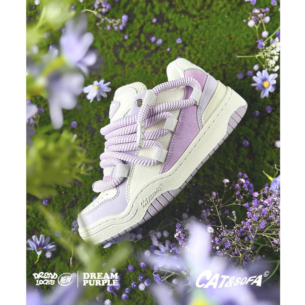 CAT & SOFA - Giày Dreadlocks tím chính hãng AC300