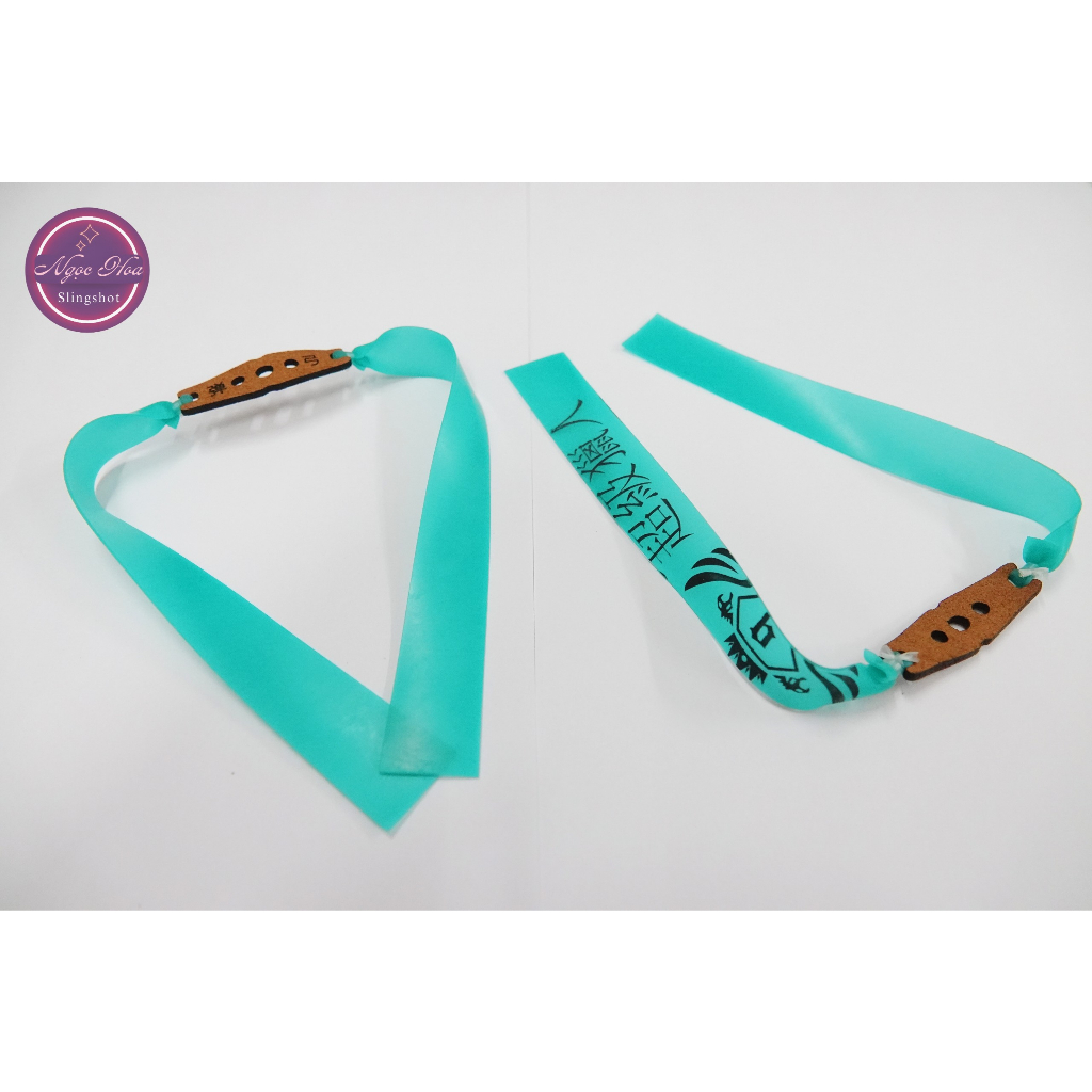 1 Bộ Dây Thun Super Hunter 0.55 0.65mm cột sẵn khổ thun 13-19-150 dùng cho Ná Cao Su