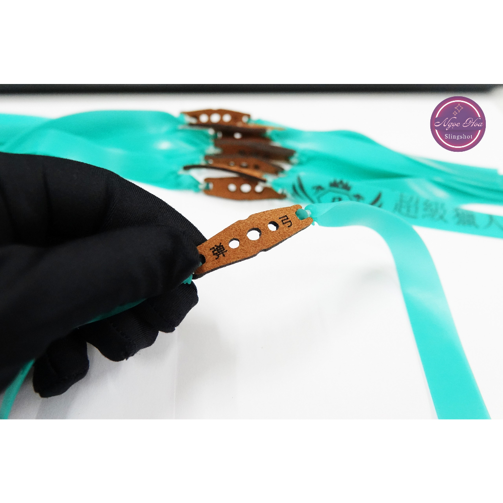 1 Bộ Dây Thun Super Hunter 0.55 0.65mm cột sẵn khổ thun 13-19-150 dùng cho Ná Cao Su