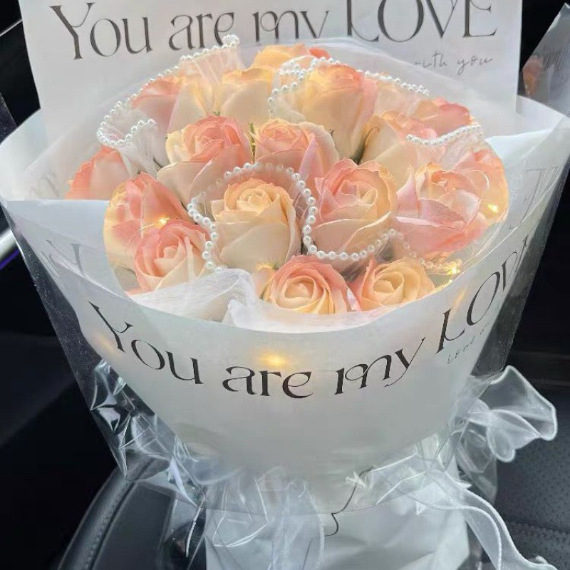 Hoa sáp loang bó tròn