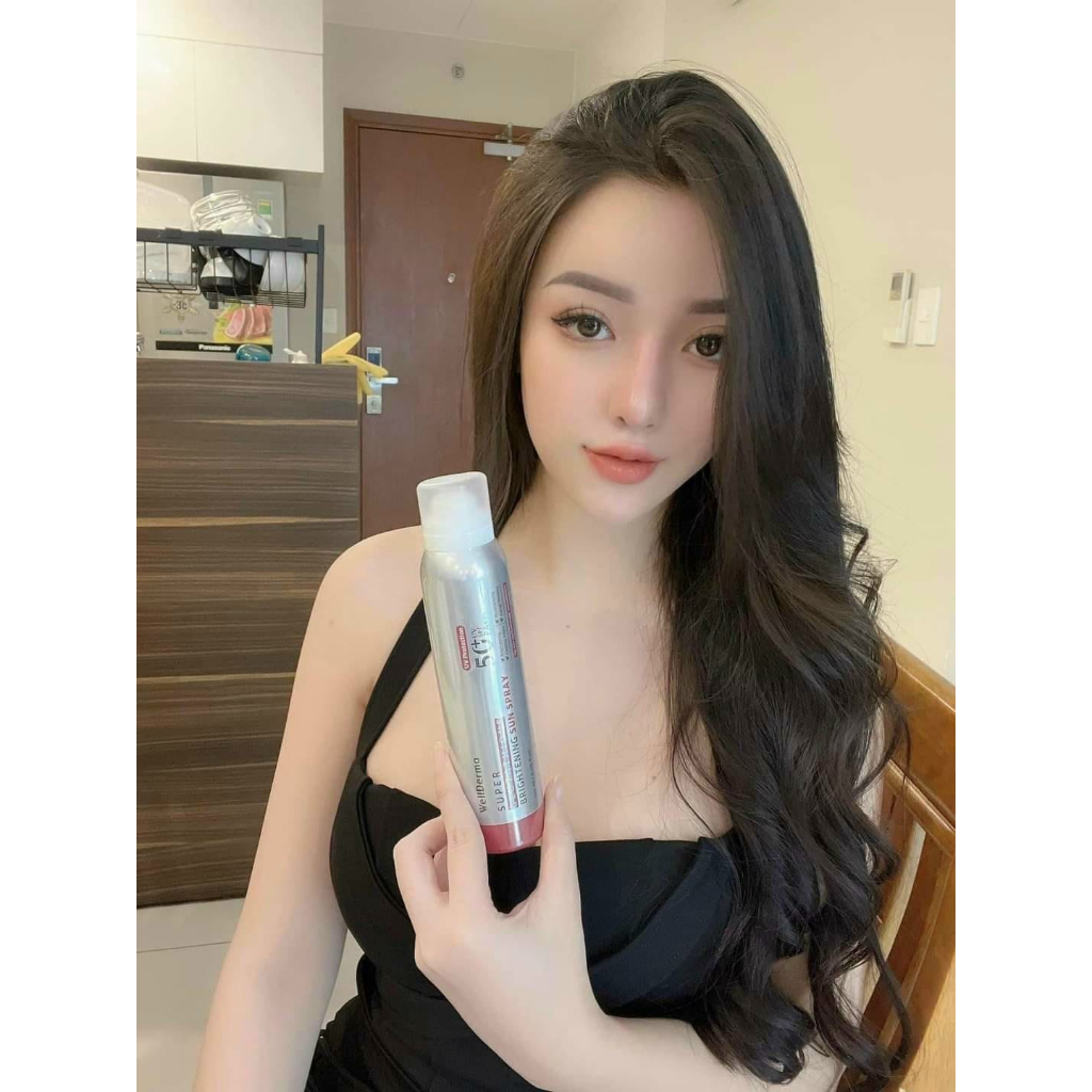 Xịt Chống Nắng WellDerma Sun Spray SPF 50 PA+++ 180ml