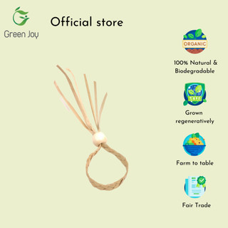 Vòng quấn khăn cỏ bàng Green Joy (Combo 10 cái)
