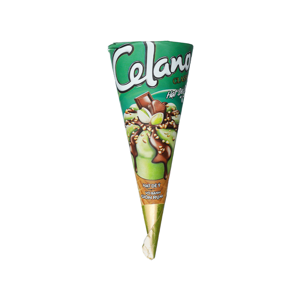 THÙNG 20 CÂY - Kem ốc quế hạt dẻ Celano Classic 110ml