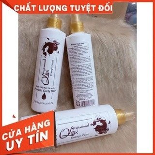 Xịt dưỡng đạm kích xoăn tóc khi uốn QL8x 250ml pha dập định hình số 2 hoặc xịt trực tiếp lên tócnuôi dưỡng tóc