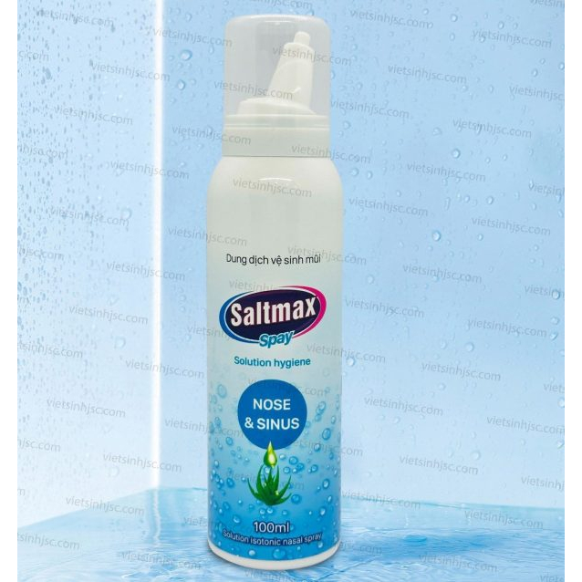 Dung dịch vệ sinh mũi Saltmax spay  vệ sinh sạch mũi hàng ngày