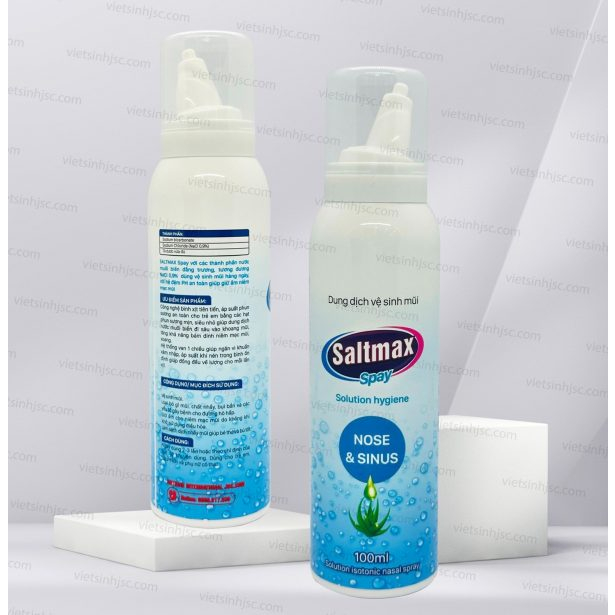 Dung dịch vệ sinh mũi Saltmax spay  vệ sinh sạch mũi hàng ngày