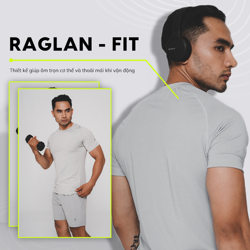 Áo Thun Thể Thao Nam Tập Gym Chạy Bộ Thể Thao SHAMDI Neck Crew Thoáng Khí, Siêu Co Giãn và Nhanh Khô - SD1173