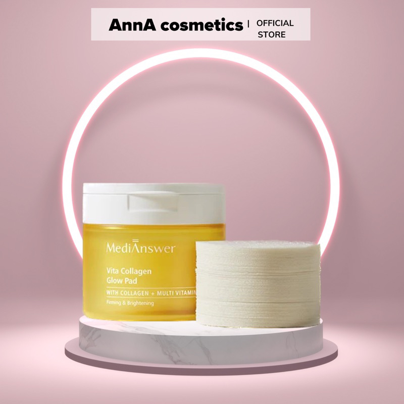Toner Miếng Sáng Da Căng Bóng Medianswer Vita Collagen Glow Pad