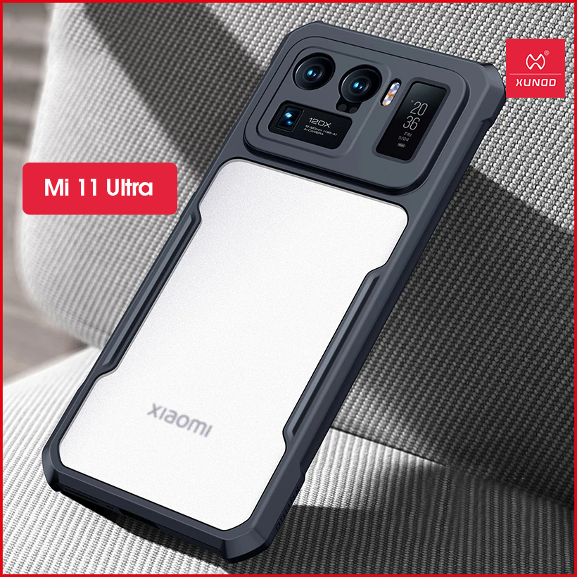 Xiaomi Mi 11 Ultra_Ốp lưng chống sốc chuẩn XUNDD chính hãng chống ố màu