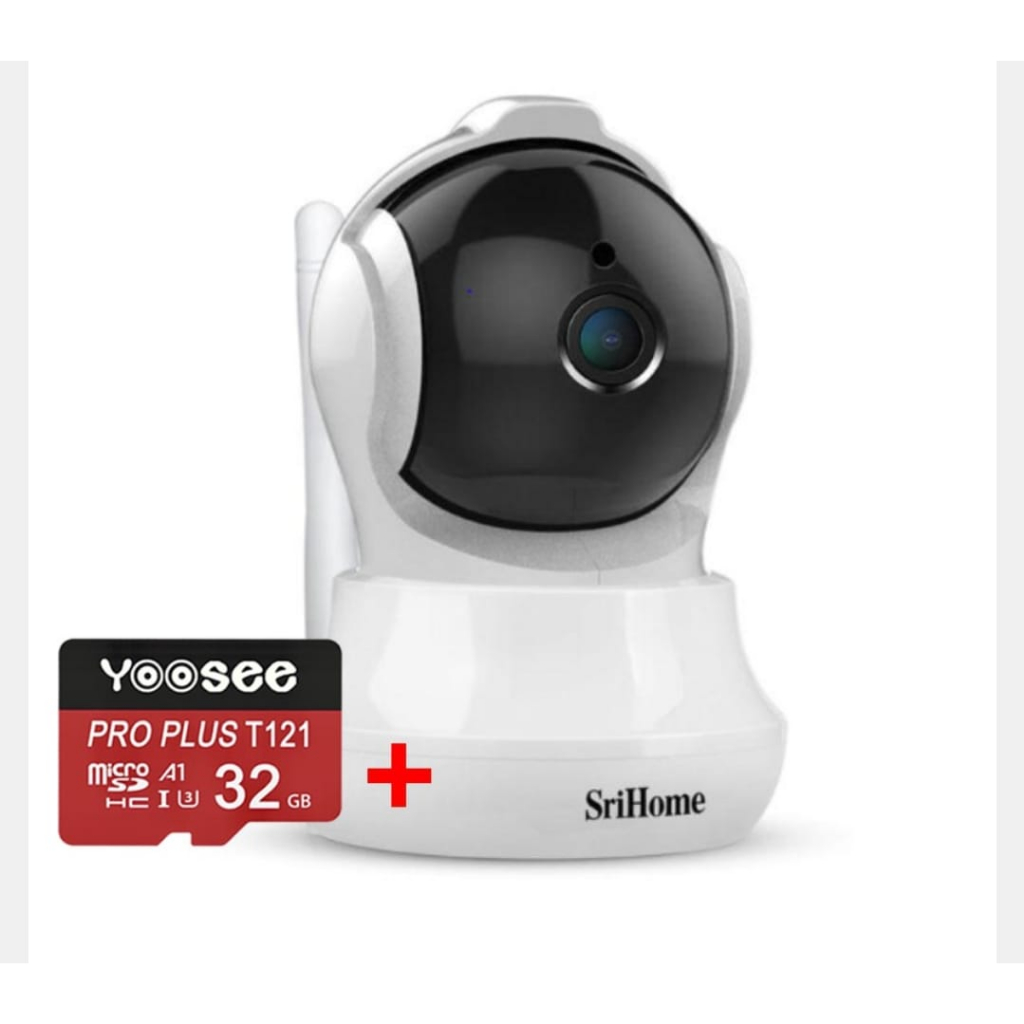 Camera Wifi Srihome Trong Nhà SH020 3.0+ tặng thẻ 32g