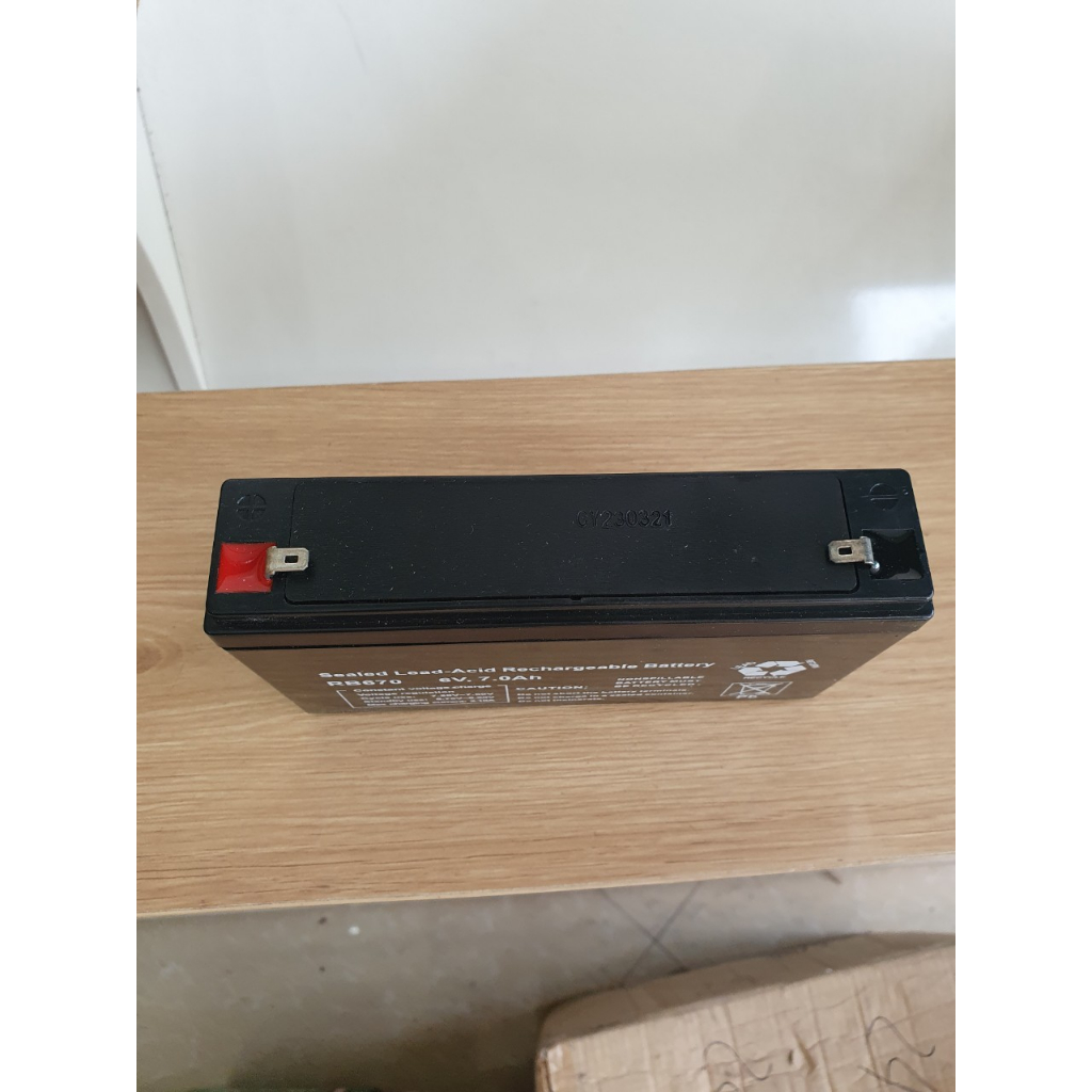 Ắc quy khô  6V / 7Ah - Chuyên dùng cho Quạt sạc SH722/SH762 , đèn sạc, xe đồ chơi trẻ em
