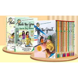 Truyện - Nate the great nhập màu 30 cuốn box set kèm file audio
