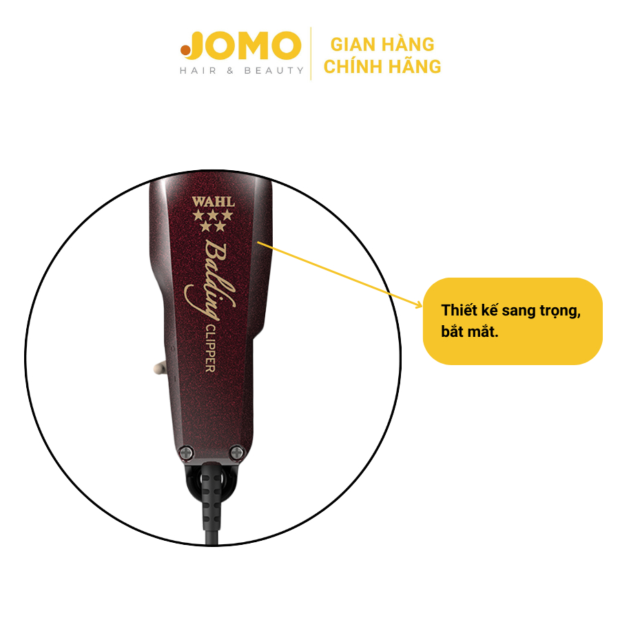 Tông đơ cắt tóc Wahl Balding chính hãng tông chuyên nghiệp nhập khẩu Mỹ - Jomo Hair & Beauty