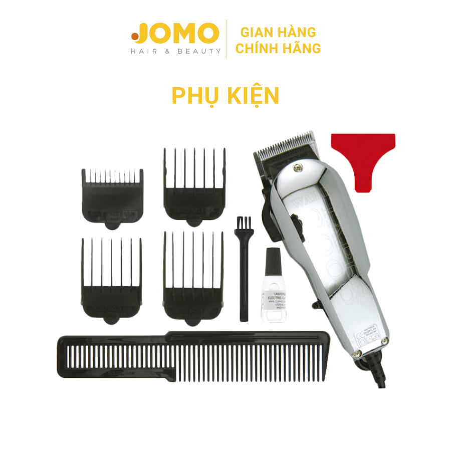 Tông đơ cắt tóc Wahl Super Chrome dùng điện trực tiếp 220V tông chuyên nghiệp nhập khẩu Mỹ - Jomo Hair & Beauty