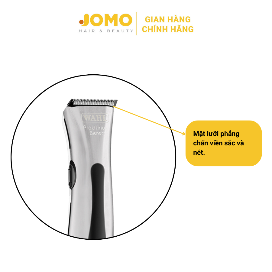 Tông đơ chấn viền WAHL BERET nhập khẩu chính hãng từ Mỹ - Jomo Hair & Beauty