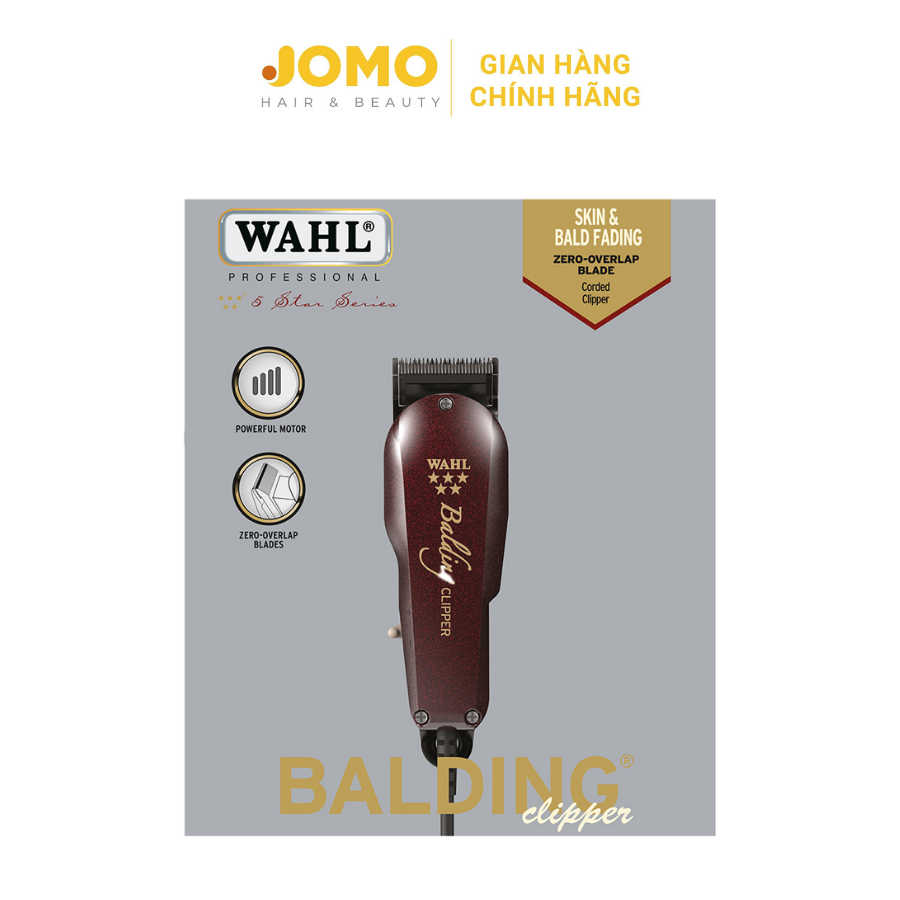 Tông đơ cắt tóc Wahl Balding chính hãng tông chuyên nghiệp nhập khẩu Mỹ - Jomo Hair & Beauty